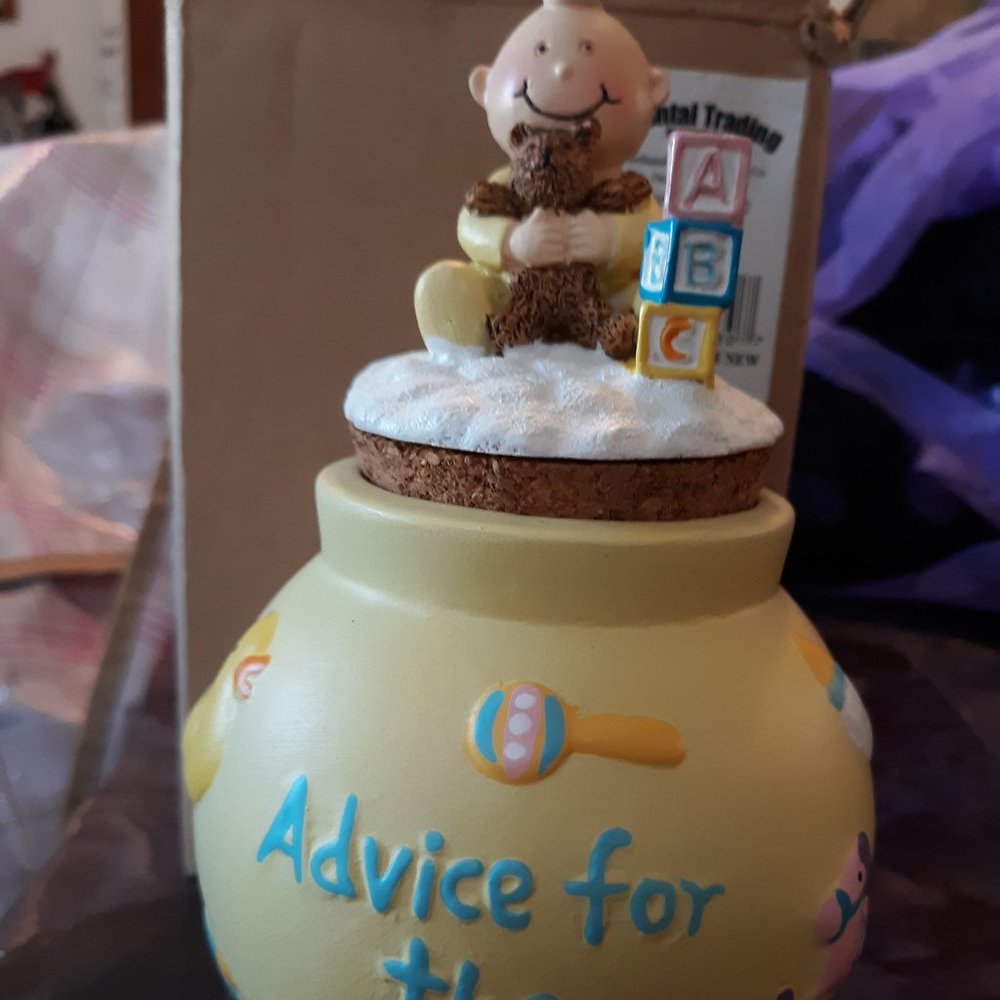 advice for the new mom jar